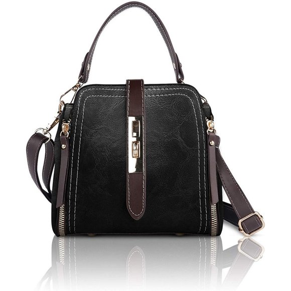 Shearling Crossbody Purse